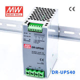 Mean Well DR-UPS40 DC UPS Module Power 40A Supply - DIN Rail