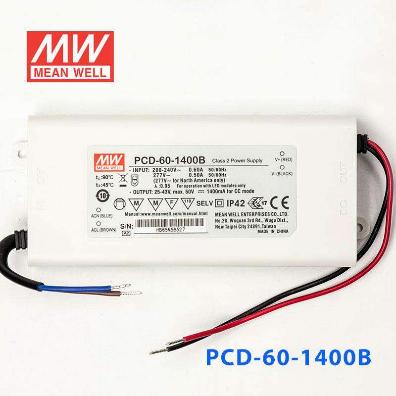 Mean Well PCD-60-1400B Power Supply 60W 1400mA - PHOTO 2