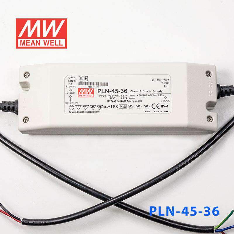 Mean Well PLN-45-36 Power Supply 45W 36V - IP64 - PHOTO 2