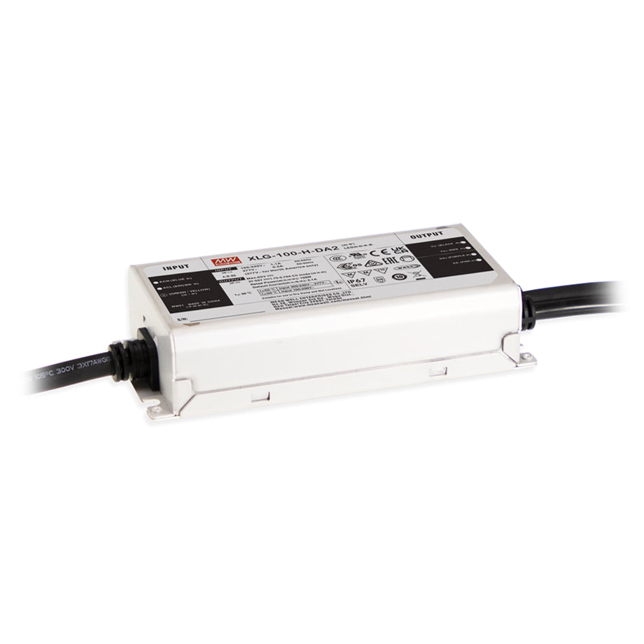 Mean Well XLG-100-L-DA2 Power Supply 100W 700mA - DALI2 Dimmable