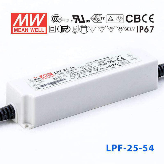 Mean Well LPF-25-54 Power Supply 25W 54V