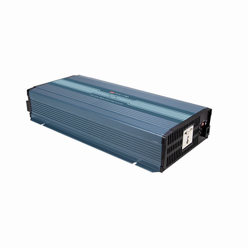 Mean Well NTU-1700-248AU True Sine Wave DC-AC Inverter 1700W 230V out 48V in with AU Socket, with AC by-pass function