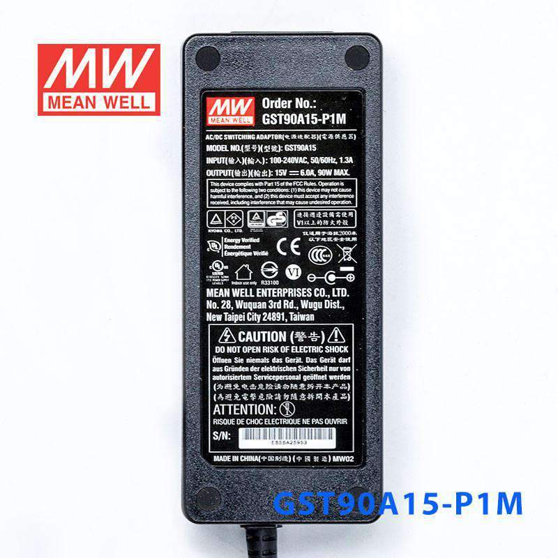 Mean Well GST90A15-P1JPower Supply 90W 15V - PHOTO 2