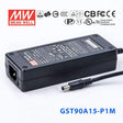 Mean Well GST90A15-P1JPower Supply 90W 15V