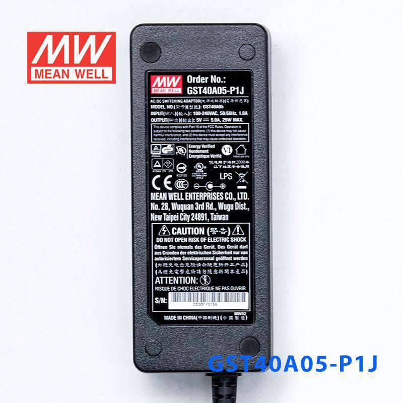 Mean Well GST40A05-P1J Power Supply 25W 5V - PHOTO 2