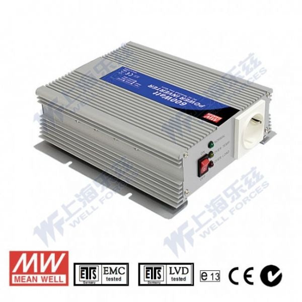 Mean Well A302-600-F5 Modified sine wave 600W 230V - DC-AC Inverter