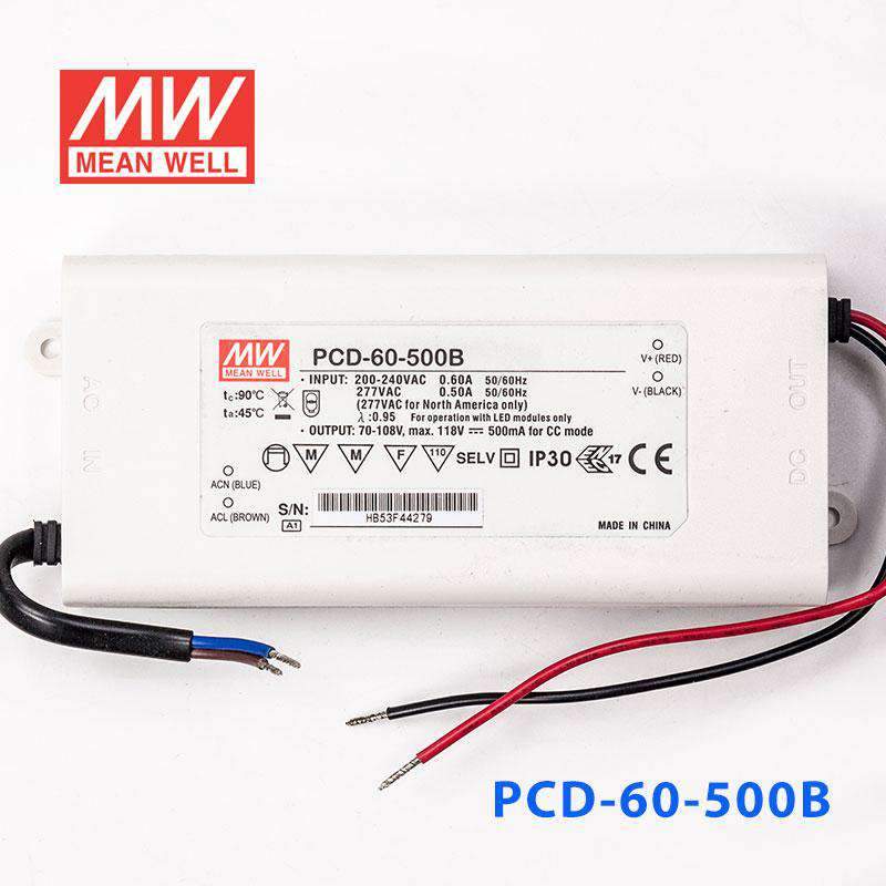 Mean Well PCD-60-500B Power Supply 60W 500mA - PHOTO 2