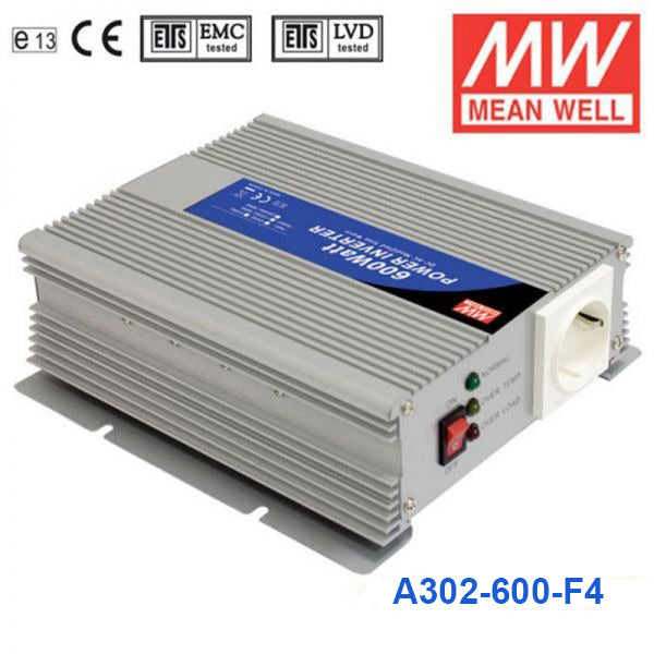 Mean Well A302-600-F4 Modified Sine Wave 600W 230V - DC-AC Power Inverter