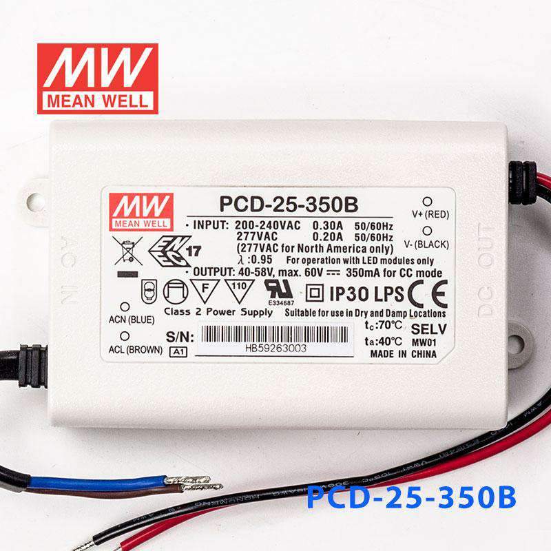 Mean Well PCD-25-350B Power Supply 25W 350mA - PHOTO 2