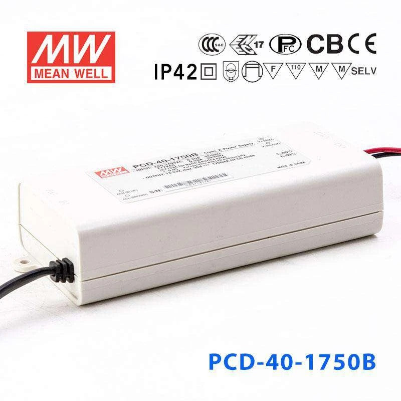 Mean Well PCD-40-1750B Power Supply 40W 1750mA