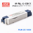 Mean Well PLM-25E-1050, 1050mA Constant Current with PFC - Terminal Block