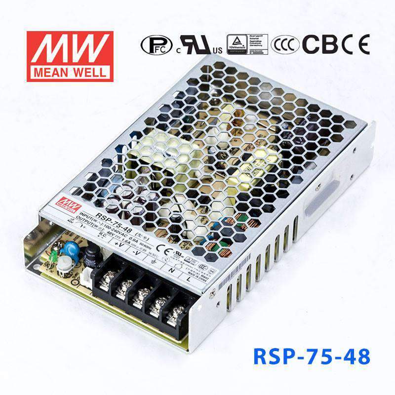 Mean Well RSP-75-48 Power Supply 75W 48V