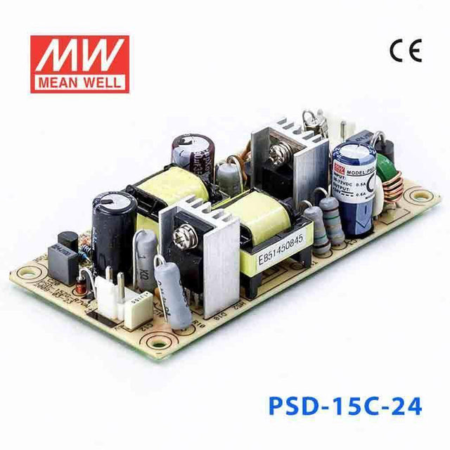 Mean Well PSD-15C-24 DC-DC Converter - 14.4W - 36~72V in 24V out