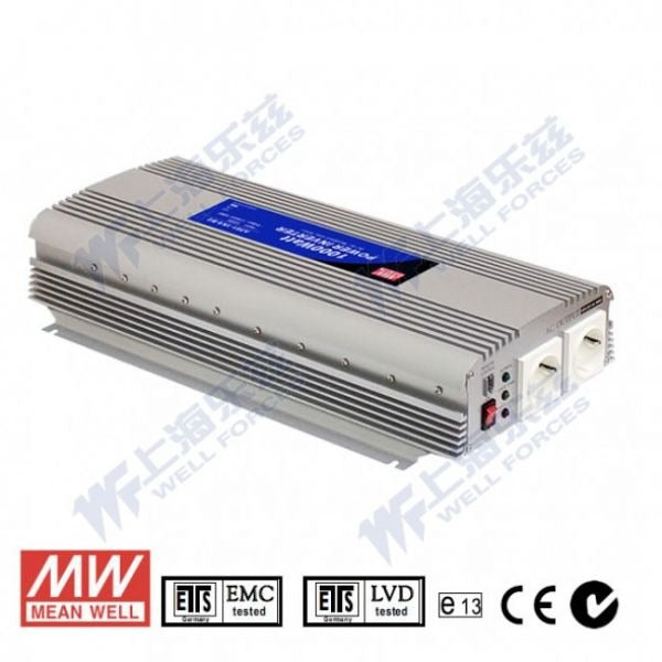 Mean Well A302-1K7-F5 Modified sine wave 1500W 230V - DC-AC Inverter