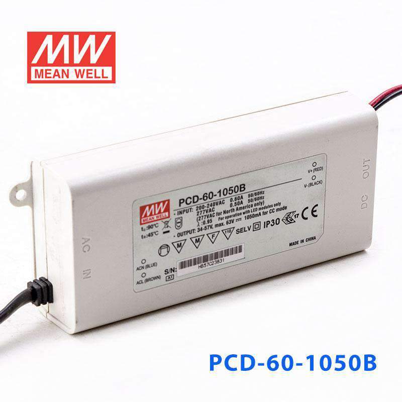 Mean Well PCD-60-1050B Power Supply 60W 1050mA - PHOTO 1