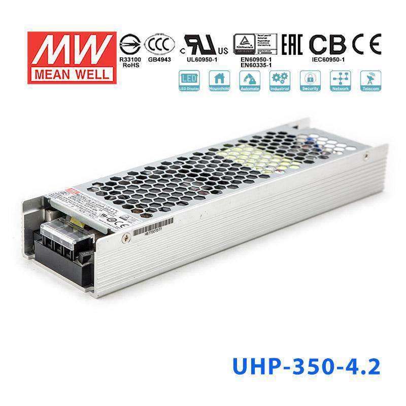 Mean Well UHP-350R-4.2 Power Supply 252W 4.2V - Redundant