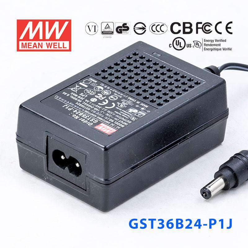 Mean Well GST36B24-P1J Power Supply 36W 24V