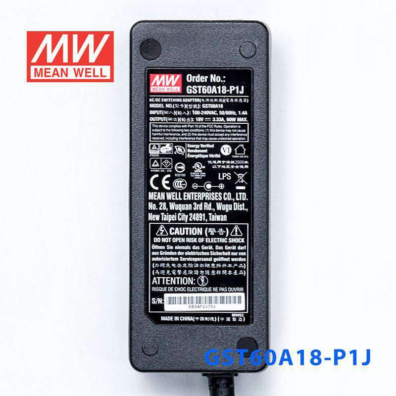 Mean Well GST60A18-P1J Power Supply 60W 18V - PHOTO 2