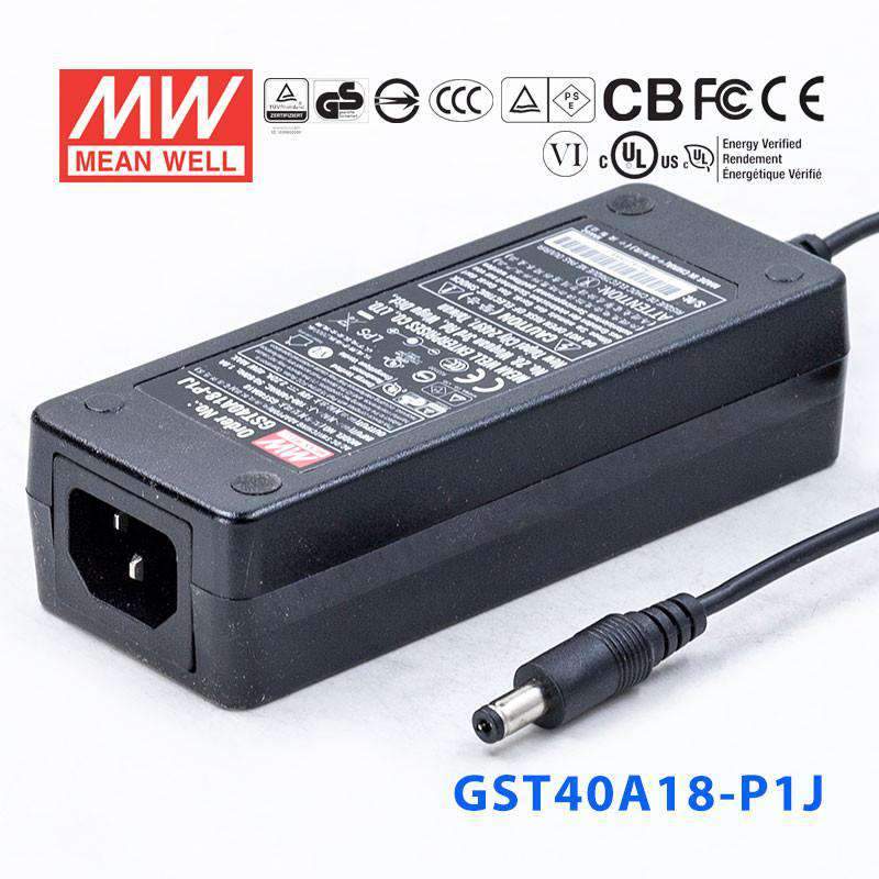 Mean Well GST40A18-P1J Power Supply 40W 18V