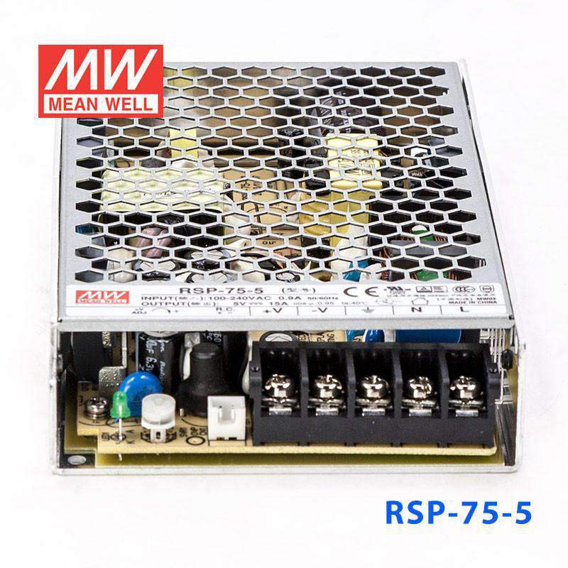 Mean Well RSP-75-5 Power Supply 75W 5V - PHOTO 4