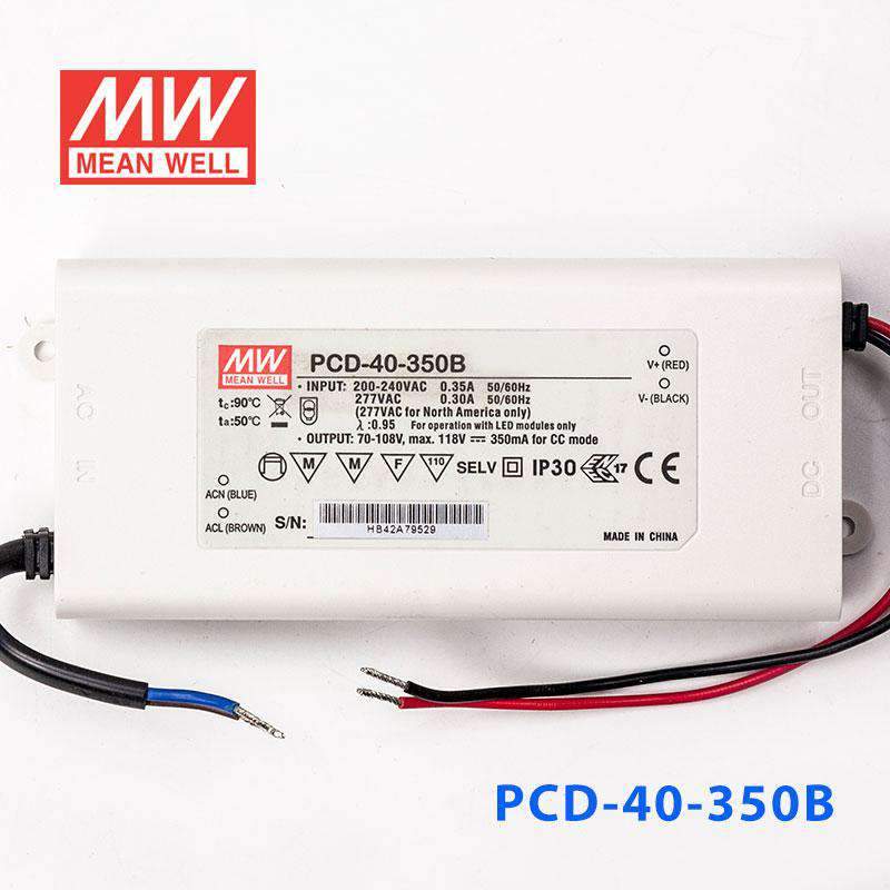 Mean Well PCD-40-350B Power Supply 40W 350mA - PHOTO 2
