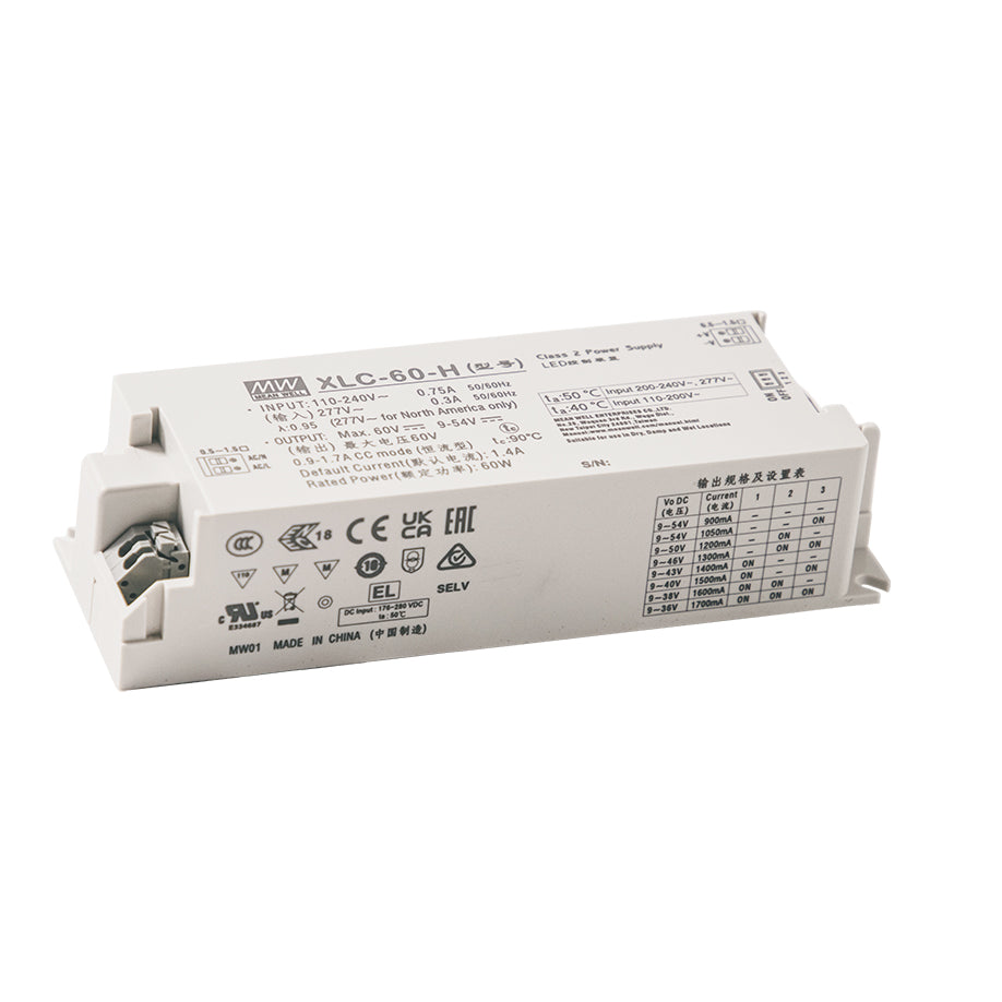 Mean Well XLC-60-12 LED Driver 60W 12V