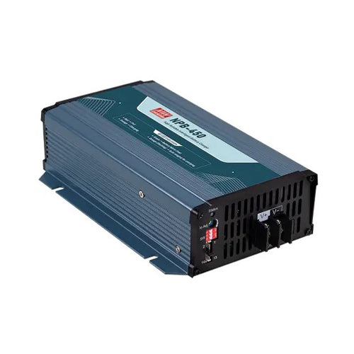 Mean Well NPB-450-12-NFC Battery Charger 450W 12V - Ultra Wide Output, NFC Programmable Charging Parameters