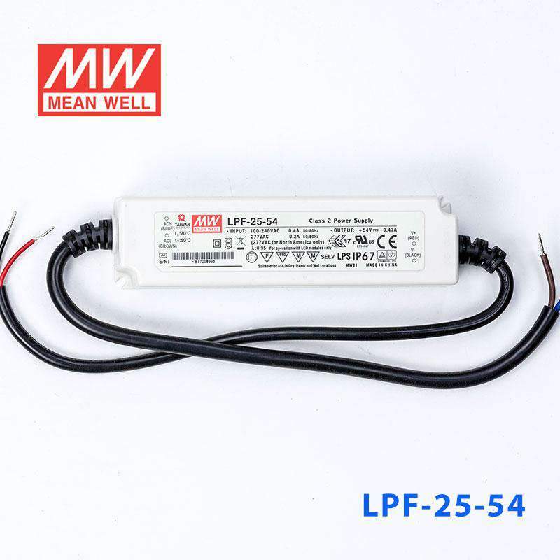Mean Well LPF-25-54 Power Supply 25W 54V - PHOTO 2