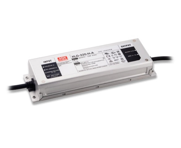 Mean Well XLG-320-H-AB Power Supply 312W 5600mA 30-56V Constant Power, Adjustable output and Dimmable