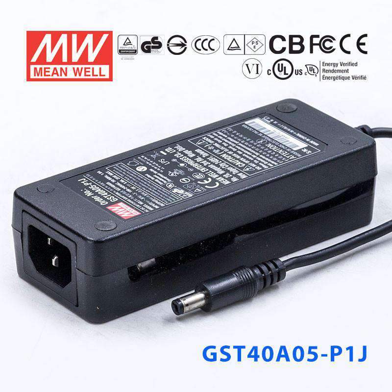 Mean Well GST40A05-P1J Power Supply 25W 5V