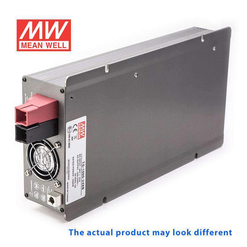 Mean Well TS-1000-248C True Sine Wave 1000W 230V 25A - DC-AC Power Inverter - PHOTO 1