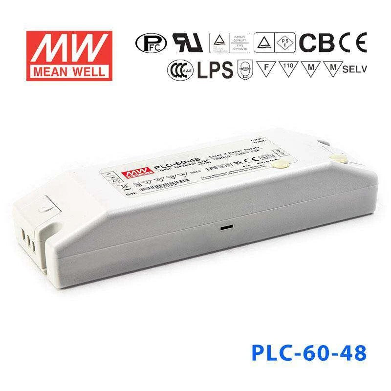 Mean Well PLC-60-48 Power Supply 60W 48V - PFC