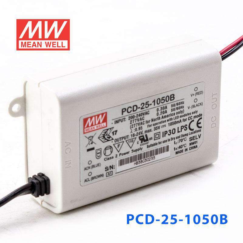 Mean Well PCD-25-1050B Power Supply 25W 1050mA - PHOTO 1