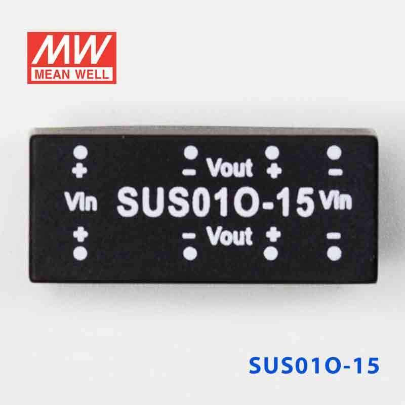 Mean Well SUS01O-15 DC-DC Converter - 1W - 43.2~52.8V in 15V out - PHOTO 2
